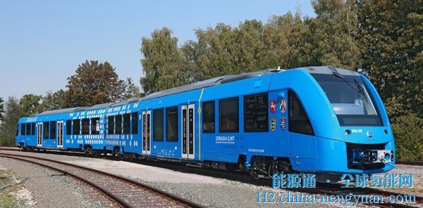 ENGIE成功为全球第一辆可再生氢客运列车加氢