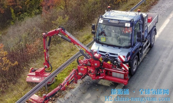 梅赛德斯-奔驰正在测试氢内燃机Unimog原型特种卡车