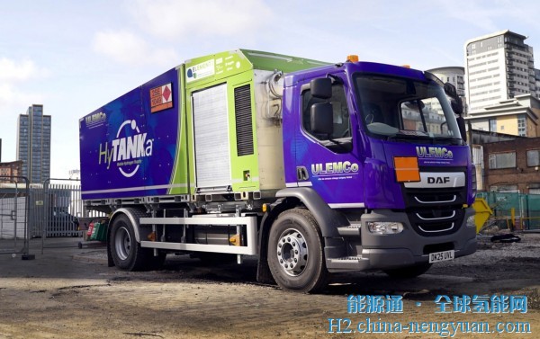 UlemCo为建筑工地推出移动式加氢车